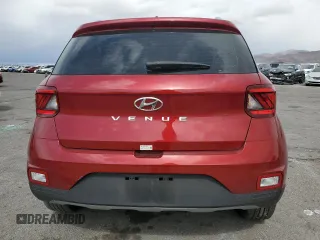 2024 Hyundai Venue SEL with VIN KMHRC8A3XRU303908, listed as a Copart auction lot 51671415 with 12,649 mi miles and Salvage title. Bid and sale history available at DreamBid. Image 6.