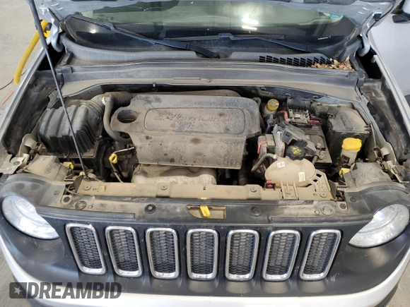 2017 Jeep Renegade Latitude with VIN ZACCJBBB5HPF39417, listed as a Copart auction lot 53663995 with 91,947 mi miles and Clean Title. Bid and sale history available at carsss.com. Image 11.