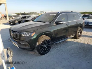 2021 Mercedes-Benz GLS 450 with VIN 4JGFF5KE4MA527565, listed as a Copart auction lot 43009363 with 21,068 mi miles and . Bid and sale history available at DreamBid. Image 1.