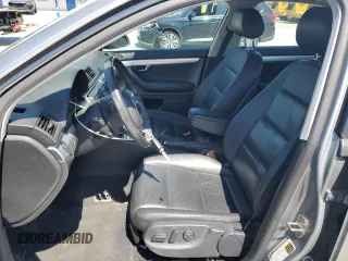 2007 Audi A4 2.0T with VIN WAUDF78E07A077400, listed as a Copart auction lot 50206845 with 99,157 mi miles and Salvage Title. Bid and sale history available at carsss.com. Image 7.