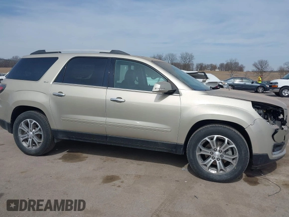2015 GMC Acadia SLT with VIN 1GKKVRKD0FJ379667, listed as a IAAI auction lot 41828326 with 160,599 mi miles. Bid and sale history available at carsss.com. Image 13.