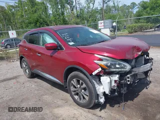 2018 Nissan Murano SL with VIN 5N1AZ2MG5JN143331, listed as a IAAI auction lot 42177042 with 69,137 mi miles and . Bid and sale history available at DreamBid. Image 1.
