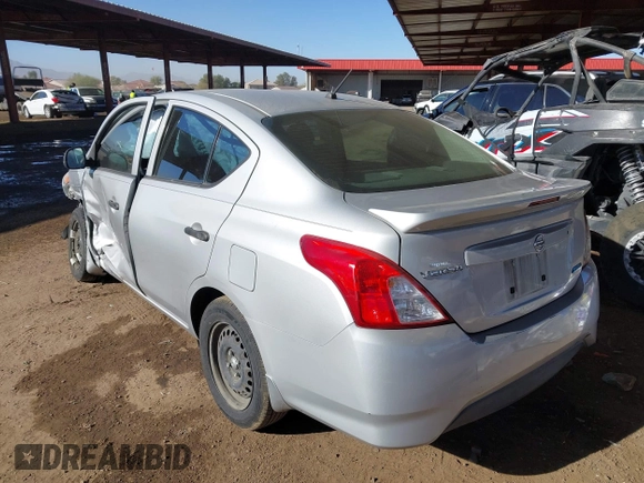 2015 Nissan Versa SV with VIN 3N1CN7AP7FL958280, listed as a IAAI auction lot 41414909 with 93,045 mi miles. Bid and sale history available at carsss.com. Image 3.