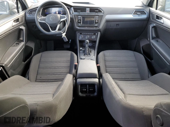 2023 Volkswagen Tiguan S with VIN 3VVFB7AX0PM086699, listed as a Copart auction lot 62885184 with 5,694 mi miles and Salvage title. Bid and sale history available at DreamBid. Image 8.
