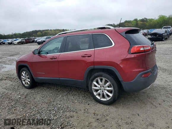 2017 Jeep Cherokee Limited with VIN 1C4PJLDS2HW667881, listed as a Copart auction lot 51294845 with 81,363 mi miles and Salvage title. Bid and sale history available at DreamBid. Image 2.