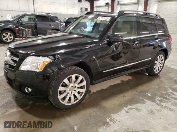 2012 Mercedes-Benz GLK 350 with VIN WDCGG8HB0CF858904, listed as a Copart auction lot 52866425 with 145,334 mi miles and Salvage Title. Bid and sale history available at DreamBid. Image 1.