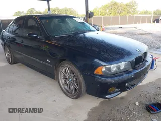 2003 BMW 5 Series with VIN WBSDE93473CF92338, listed as a IAAI auction lot 42779638 with 130,084 mi miles and . Bid and sale history available at DreamBid. Image 1.