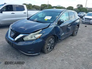 2015 Nissan Murano SL z VIN 5N1AZ2MH1FN209826, wystawiony jako IAAI lot #42048318 z przebiegiem 110 190 mil mil oraz . Historia ofert i sprzedaży dostępna na DreamBid. Obrazek 2.
