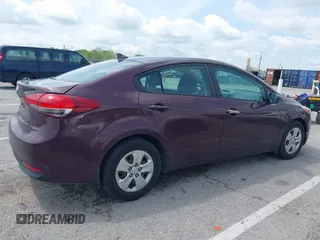 2018 Kia Forte LX with VIN 3KPFK4A70JE165286, listed as a IAAI auction lot 42128779 with 124,348 mi miles. Bid and sale history available at carsss.com. Image 13.