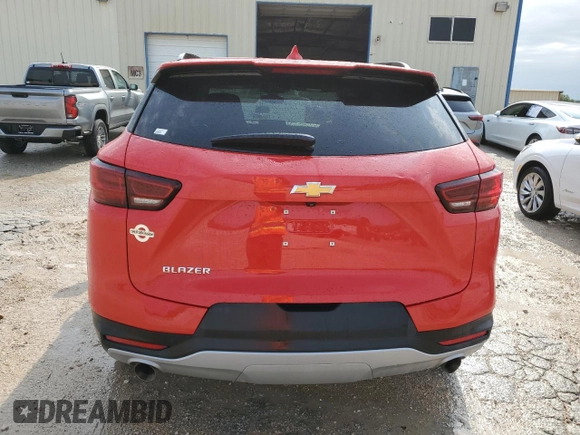 2023 Chevrolet Blazer LT with VIN 3GNKBDRSXPS200571, listed as a Copart auction lot 53403665 with 18,257 mi miles and Clean title. Bid and sale history available at DreamBid. Image 6.