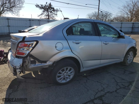 2017 Chevrolet Sonic LT with VIN 1G1JD5SH9H4124595, listed as a Copart auction lot 50126025 with 96,612 mi miles and Salvage Title. Bid and sale history available at carsss.com. Image 3.