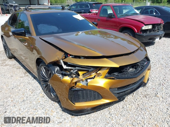 2022 Acura TLX Type S with VIN 19UUB7F00NA000529, listed as a IAAI auction lot 42350522 with 36,060 mi miles and . Bid and sale history available at DreamBid. Image 6.