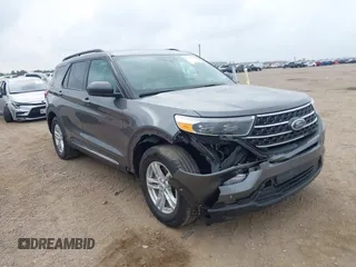 2023 Ford Explorer XLT with VIN 1FMSK7DH5PGB46807, listed as a IAAI auction lot 42312882 with 23,851 mi miles and . Bid and sale history available at DreamBid. Image 1.