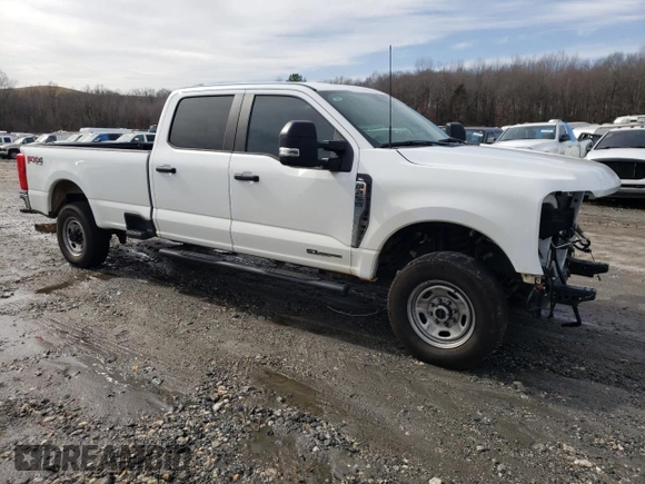 2024 Ford Super Duty F-250 SRW XL with VIN 1FT8W2BT2RED37791, listed as a Copart auction lot 44932185 with 24,210 mi miles and Salvage Title. Bid and sale history available at carsss.com. Image 4.