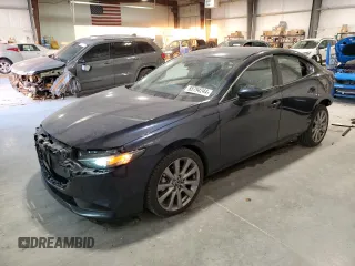 2020 Mazda 3 Select z VIN 3MZBPBCM3LM132327, wystawiony jako Copart lot #85794244 z przebiegiem 15 862 mil mil oraz Szkoda całkowita • Salvage title. Historia ofert i sprzedaży dostępna na DreamBid. Obrazek 1.