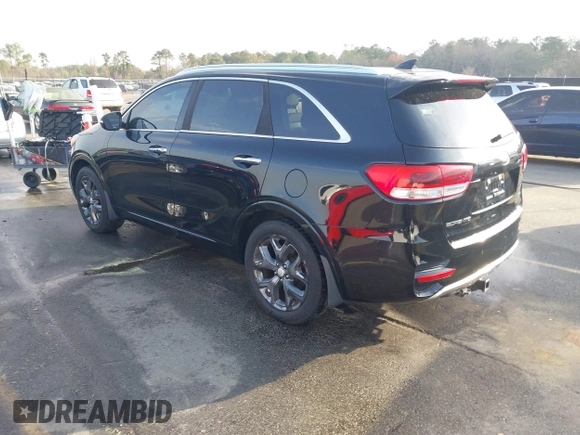 2016 Kia Sorento SX with VIN 5XYPK4A57GG086356, listed as a IAAI auction lot 41803272 with 118,287 mi miles. Bid and sale history available at carsss.com. Image 3.