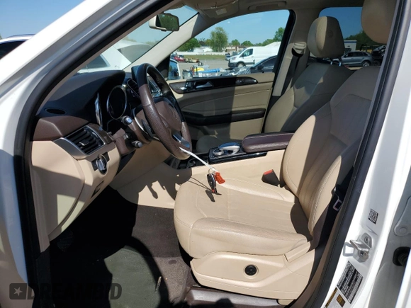 2017 Mercedes-Benz GLE 350 with VIN 4JGDA5HB2HA845922, listed as a Copart auction lot 54329535 with 83,124 mi miles and Salvage title. Bid and sale history available at DreamBid. Image 7.