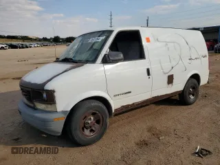 2001 GMC Safari Cargo with VIN 1GTDL19WX1B511307, listed as a Copart auction lot 73631264 with Not Provided miles and Salvage Title. Bid and sale history available at carsss.com. Image 1.