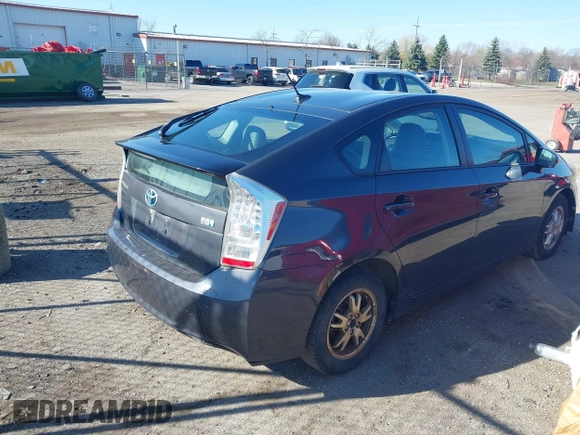 2010 Toyota Prius II with VIN JTDKN3DU6A0009876, listed as a IAAI auction lot 41928171 with 237,970 mi miles. Bid and sale history available at carsss.com. Image 4.