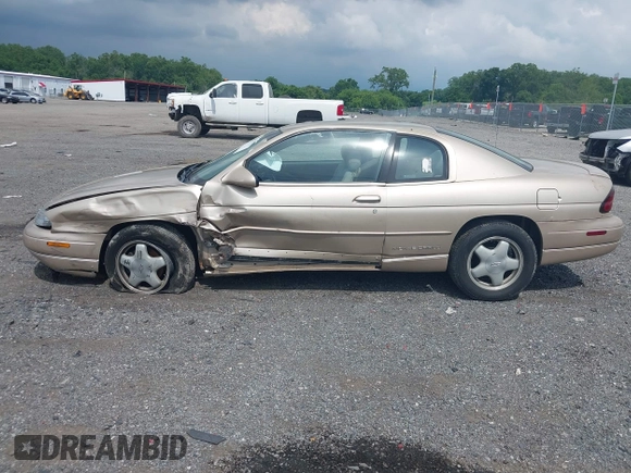 1999 Chevrolet Monte Carlo LS with VIN 2G1WW12M2X9163157, listed as a IAAI auction lot 42611711 with 172,723 mi miles and . Bid and sale history available at DreamBid. Image 14.