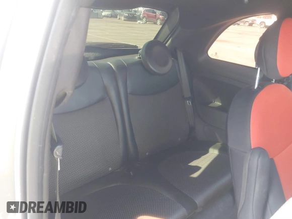 2013 FIAT 500e with VIN 3C3CFFGE7DT744790, listed as a IAAI auction lot 40464197 with 1 mi miles. Bid and sale history available at carsss.com. Image 7.