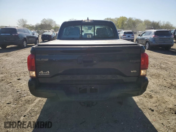 2018 Toyota Tacoma SR with VIN 3TMCZ5AN5JM180178, listed as a Copart auction lot 53676395 with 69,077 mi miles and Salvage Title. Bid and sale history available at carsss.com. Image 6.