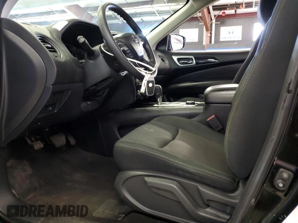 2019 Nissan Pathfinder SV with VIN 5N1DR2MM3KC638871, listed as a Copart auction lot 55072765 with 63,857 mi miles and Clean Title. Bid and sale history available at carsss.com. Image 7.