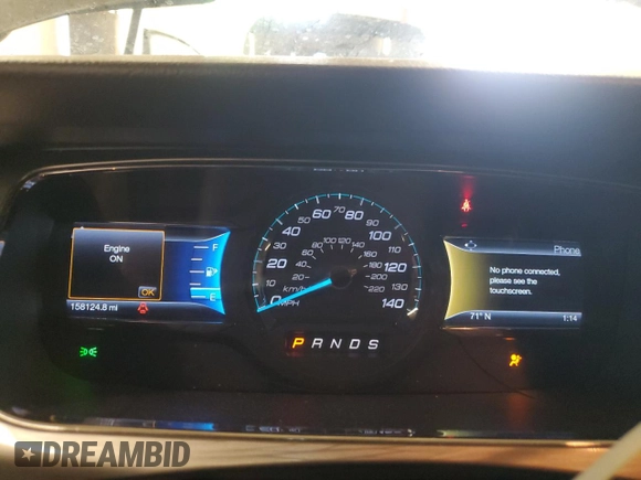 2014 Ford Taurus SEL z VIN 1FAHP2E85EG146469, wystawiony jako Copart lot #59506195 z przebiegiem 158 124 mil mil oraz Szkoda całkowita • Salvage title. Historia ofert i sprzedaży dostępna na DreamBid. Obrazek 9.