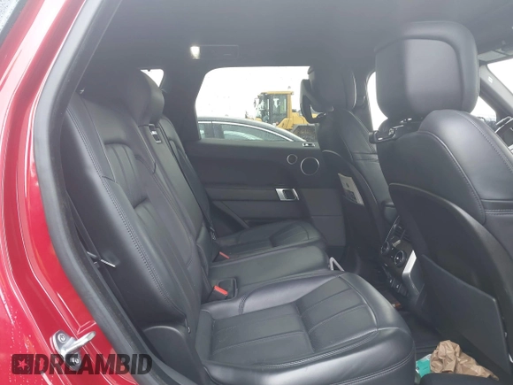2018 Land Rover Range Rover Sport HSE with VIN SALWR2RVXJA186399, listed as a IAAI auction lot 41077754 with 50,590 mi miles. Bid and sale history available at carsss.com. Image 8.