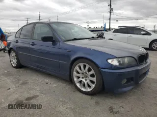 2004 BMW 3 Series 325xi with VIN WBAEU33444PM59813, listed as a Copart auction lot 53677725 with 169,780 mi miles and Salvage Title. Bid and sale history available at carsss.com. Image 4.