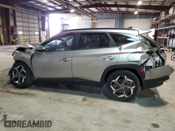 2024 Hyundai Tucson SEL with VIN 5NMJFCDE2RH314739, listed as a Copart auction lot 49711995 with 15,599 mi miles and Salvage Title. Bid and sale history available at carsss.com. Image 2.