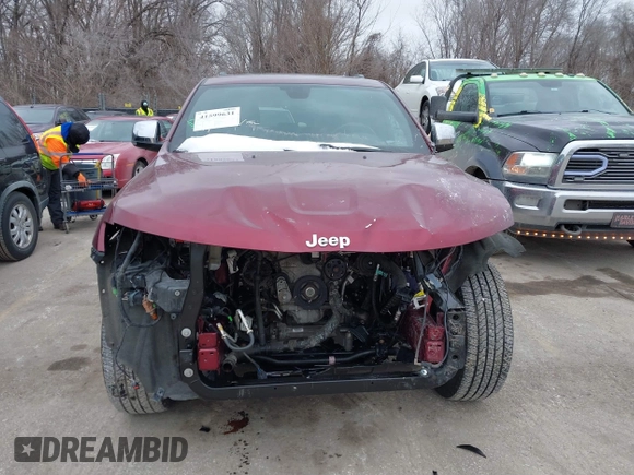 2022 Jeep Grand Cherokee Limited with VIN 1C4RJFBG2NC139280, listed as a IAAI auction lot 41599631 with 62,650 mi miles and . Bid and sale history available at DreamBid. Image 13.