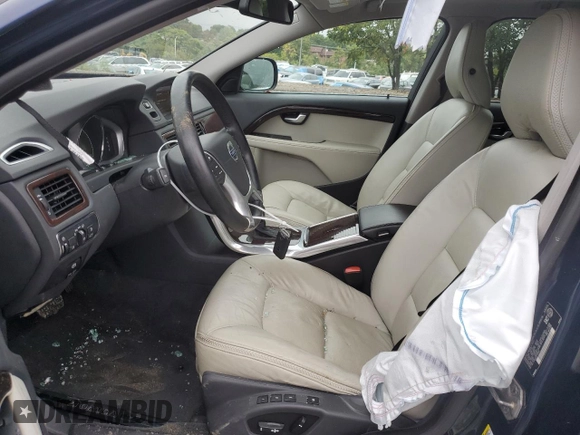 2014 Volvo XC70 T6 with VIN YV4902BZ6E1178783, listed as a Copart auction lot 73124524 with 52,194 mi miles and Salvage Title. Bid and sale history available at DreamBid. Image 7.