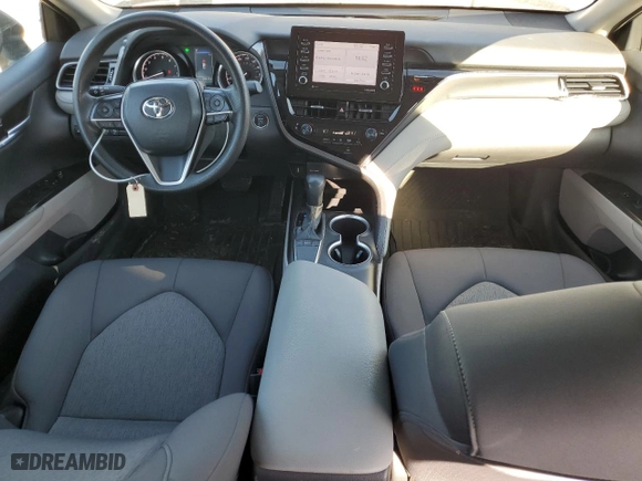2023 Toyota Camry LE with VIN 4T1R11AK0PU832169, listed as a Copart auction lot 49465085 with 24,635 mi miles and Salvage Title. Bid and sale history available at carsss.com. Image 8.