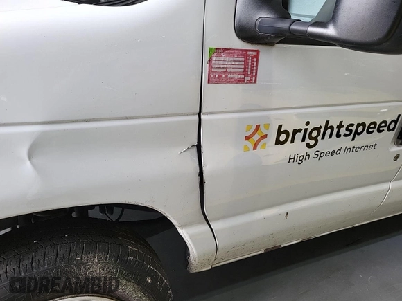 2013 Ford Econoline Cargo Commercial with VIN 1FTNE1EW6DDB01438, listed as a IAAI auction lot 42737683 with 125,160 mi miles and . Bid and sale history available at DreamBid. Image 25.