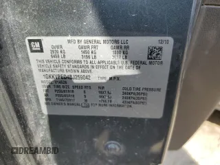2011 GMC Acadia SLE with VIN 1GKKVPED4BJ259042, listed as a Copart auction lot 50728515 with 171,523 mi miles and Clean Title. Bid and sale history available at carsss.com. Image 13.