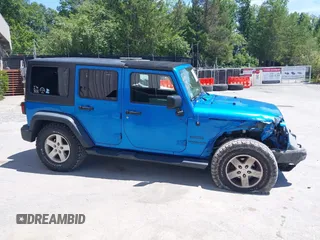2015 Jeep Wrangler Unlimited Sport with VIN 1C4BJWDG2FL509773, listed as a IAAI auction lot 42753729 with 156,330 mi miles and . Bid and sale history available at DreamBid. Image 14.
