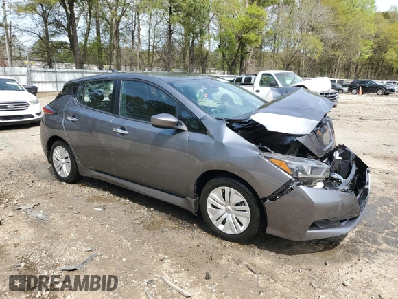 2022 Nissan LEAF S with VIN 1N4AZ1BV2NC558484, listed as a Copart auction lot 50522405 with 35,355 mi miles and Non Repairable. Bid and sale history available at DreamBid. Image 4.