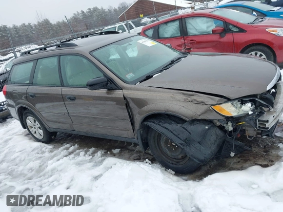 2009 Subaru Outback with VIN 4S4BP60C297340977, listed as a IAAI auction lot 41569553 with 165,626 mi miles. Bid and sale history available at carsss.com. Image 14.