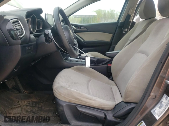 2016 Mazda 3 i Sport with VIN 3MZBM1T70GM274573, listed as a Copart auction lot 51748125 with 146,936 mi miles and Clean Title. Bid and sale history available at carsss.com. Image 7.