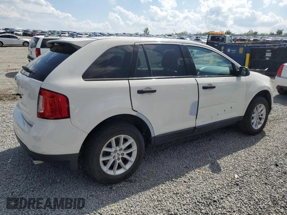 2013 Ford Edge SE with VIN 2FMDK3GC1DBB69733, listed as a Copart auction lot 55237635 with 78,066 mi miles and Salvage title. Bid and sale history available at DreamBid. Image 3.