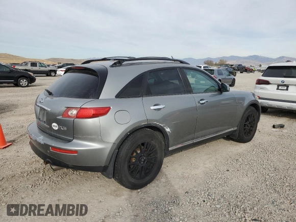 2007 Infiniti FX35 with VIN JNRAS08W47X210142, listed as a Copart auction lot 76359914 with 294,014 mi miles and Clean Title. Bid and sale history available at carsss.com. Image 3.