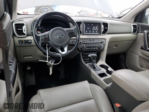 2017 Kia Sportage EX with VIN KNDPN3AC1H7176827, listed as a Copart auction lot 65080365 with 111,999 mi miles and Clean title. Bid and sale history available at DreamBid. Image 8.