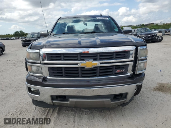 2014 Chevrolet Silverado 1500 LT with VIN 1GCRCREC3EZ180387, listed as a Copart auction lot 56360345 with 134,306 mi miles and Salvage Title. Bid and sale history available at DreamBid. Image 5.