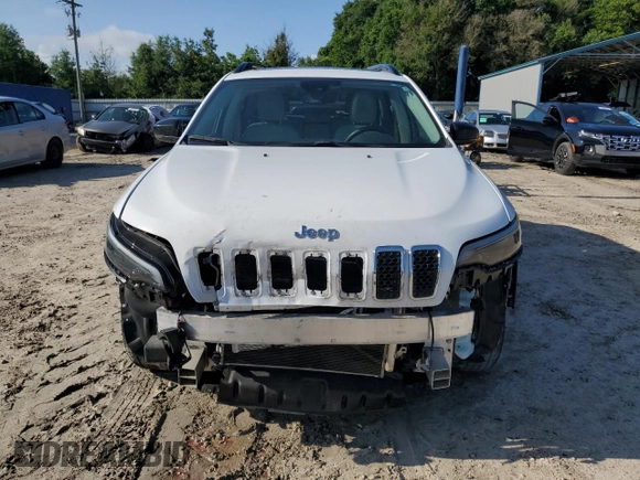 2022 Jeep Cherokee Latitude Lux with VIN 1C4PJMMX4ND509843, listed as a Copart auction lot 59394325 with 81,977 mi miles and Non repairable. Bid and sale history available at DreamBid. Image 5.