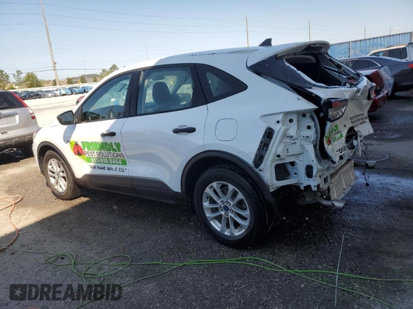 2022 Ford Escape S with VIN 1FMCU0F65NUB62134, listed as a Copart auction lot 48931625 with 44,815 mi miles and Salvage title. Bid and sale history available at DreamBid. Image 2.