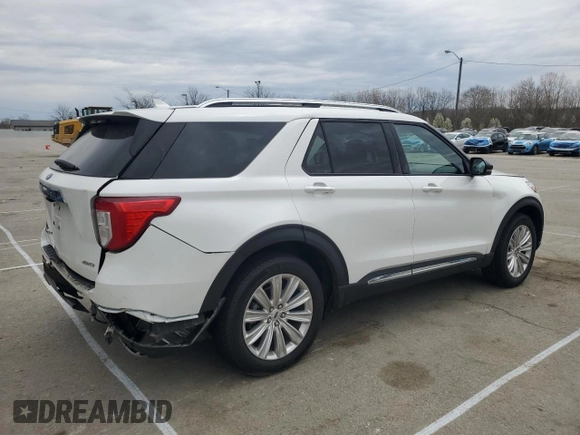 2023 Ford Explorer Limited z VIN 1FMSK8FH1PGC04138, wystawiony jako Copart lot #50731415 z przebiegiem 9 028 mil mil oraz Szkoda całkowita • Salvage title. Historia ofert i sprzedaży dostępna na DreamBid. Obrazek 3.