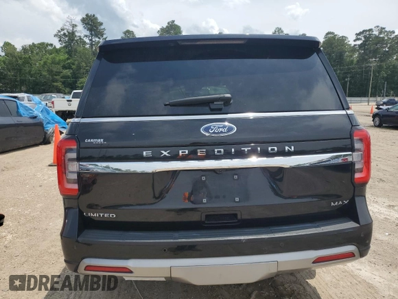 2023 Ford Expedition Max Limited with VIN 1FMJK2A83PEA48373, listed as a Copart auction lot 59055695 with Not provided miles and Salvage title. Bid and sale history available at DreamBid. Image 6.