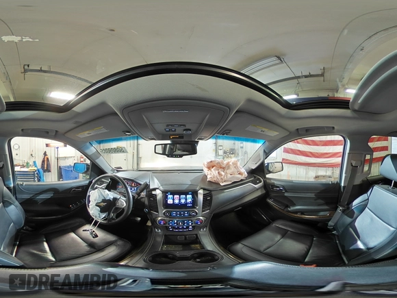 2017 Chevrolet Tahoe LT z VIN 1GNSKBKC0HR250777, wystawiony jako Copart lot #50809085 z przebiegiem 100 945 mil mil oraz Szkoda całkowita • Salvage title. Historia ofert i sprzedaży dostępna na DreamBid. Obrazek 13.