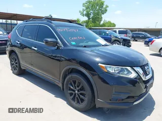 2017 Nissan Rogue S with VIN 5N1AT2MT6HC822741, listed as a IAAI auction lot 42492047 with 208,480 mi miles and . Bid and sale history available at DreamBid. Image 1.